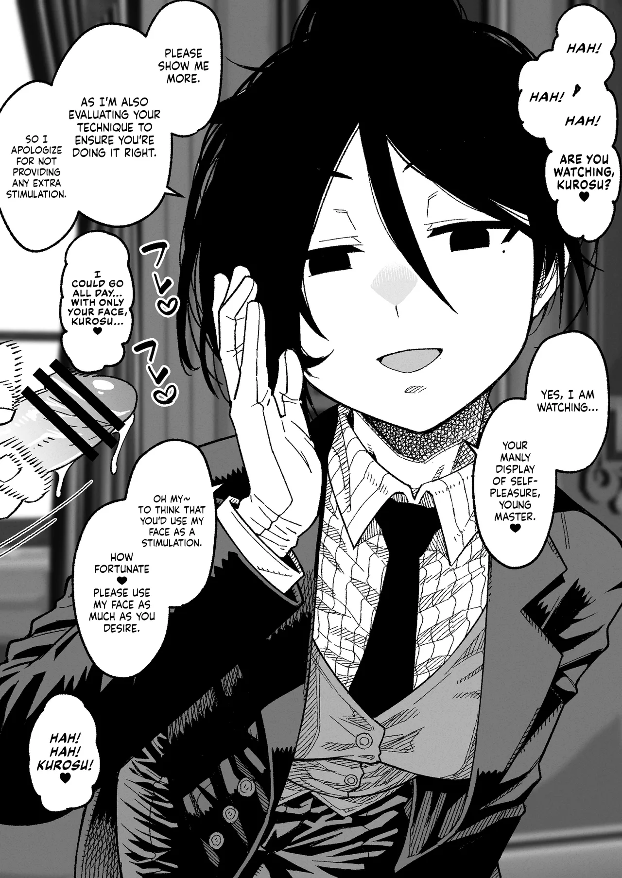 [Samon Shiu] Shitsuji to Bocchama | The Butler and Her Young Master (Fan Art) [English] Bildnummer 1