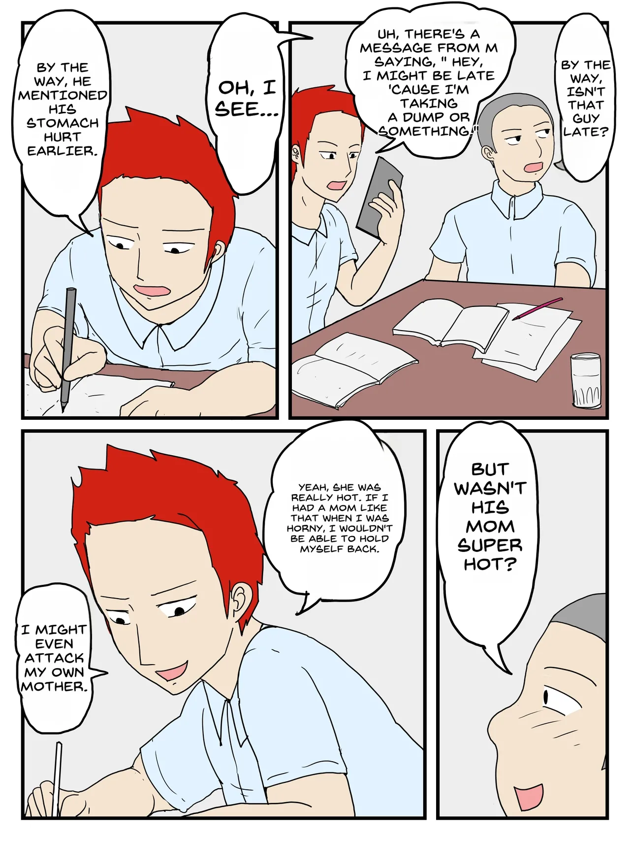 [poteto-chips] Haha no Seishori Fella no Tsuzuki wa Nakadashi Sex made Shitai image number 19