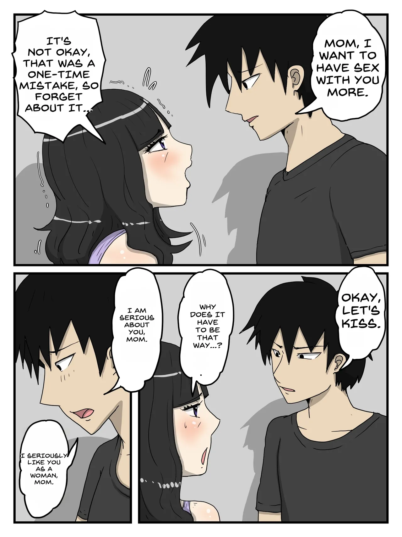 [poteto-chips] Haha no Seishori Fella no Tsuzuki wa Nakadashi Sex made Shitai image number 35