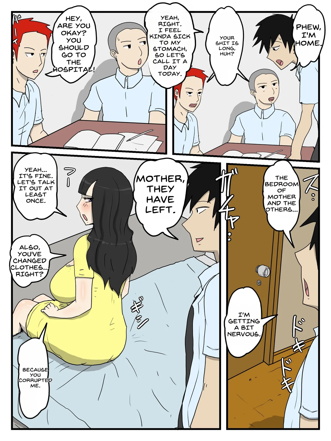 [poteto-chips] Haha no Seishori Fella no Tsuzuki wa Nakadashi Sex made Shitai image number 37