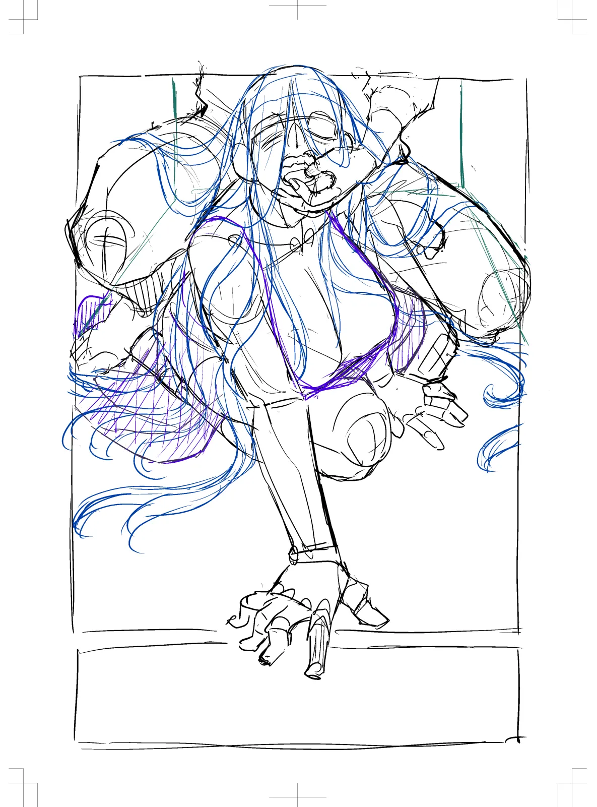 Yolki Palki (Rororogi Mogera)] Kko to Yamioji Ha [Extra]| Пані Ко та зневірений чолов'яга [Екстра] [Ukrainian] [Colorized] [Decensored] numero di immagine  24