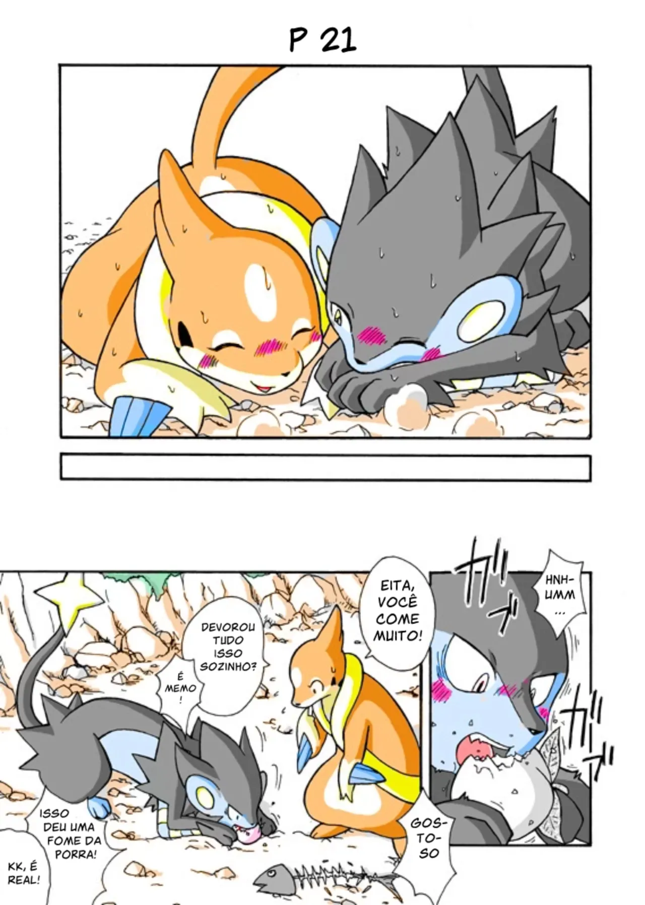 [Mikaduki Karasu] Kekka Yokereba Subete Yoshi | Um começo bom merece um final bom (Pokémon) [Portuguese] [Kekka Doujin] [Colorized] numero di immagine  21