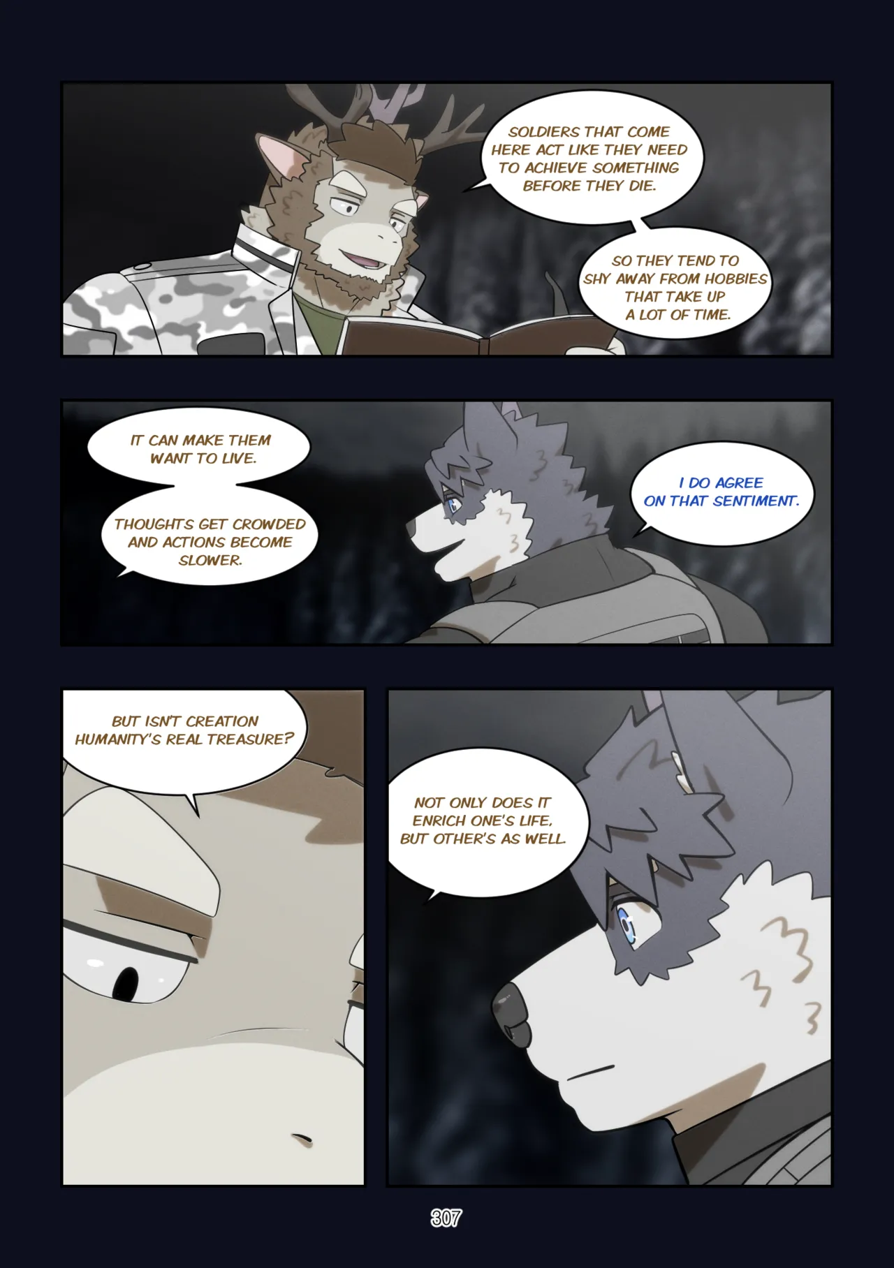 [Raccoon21] December, Twilight, Snowflake EP8 (English) изображение № 16