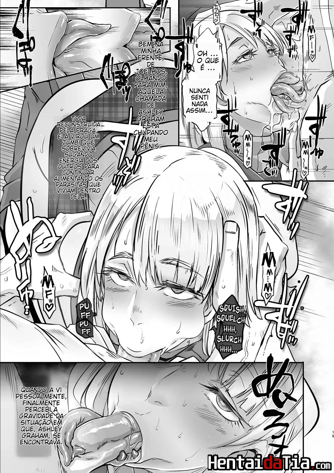 [EROQUIS! (Butcha-U)] GAME OVERS Remastered (Resident Evil) [Portuguese-BR] [Hentai da Tia] [Decensored] [Digital] Bildnummer 19