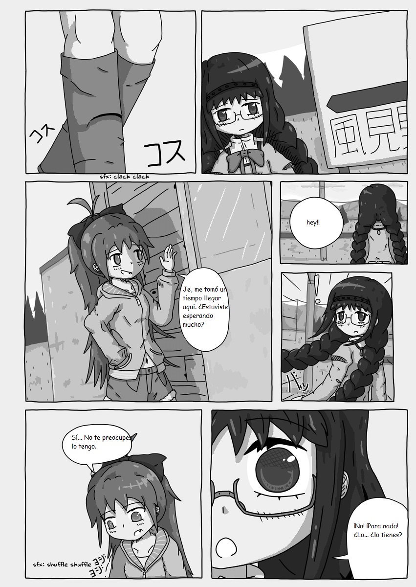 Mahou Shoujo Madoka★Magica - Coffee God and Cigarettes (Doujinshi) パンク / Punk (Traduccion:CristoferDeLosAndes) image number 10
