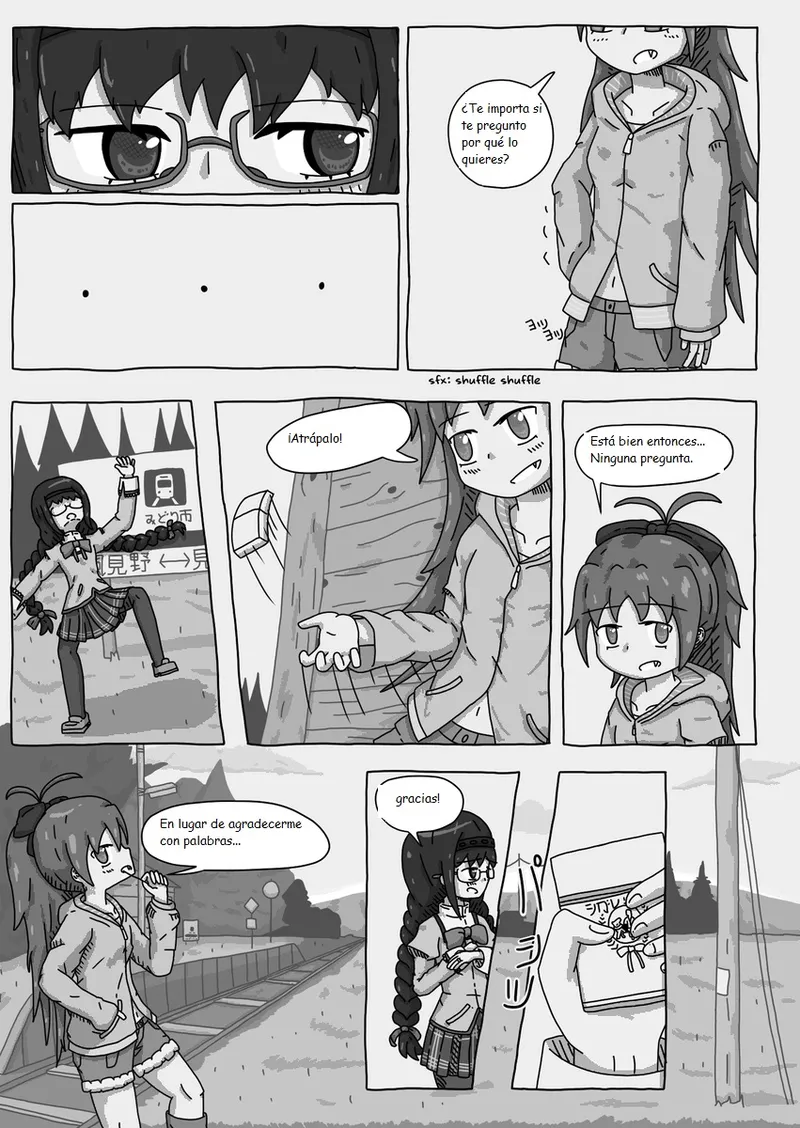 Mahou Shoujo Madoka★Magica - Coffee God and Cigarettes (Doujinshi) パンク / Punk (Traduccion:CristoferDeLosAndes) image number 11