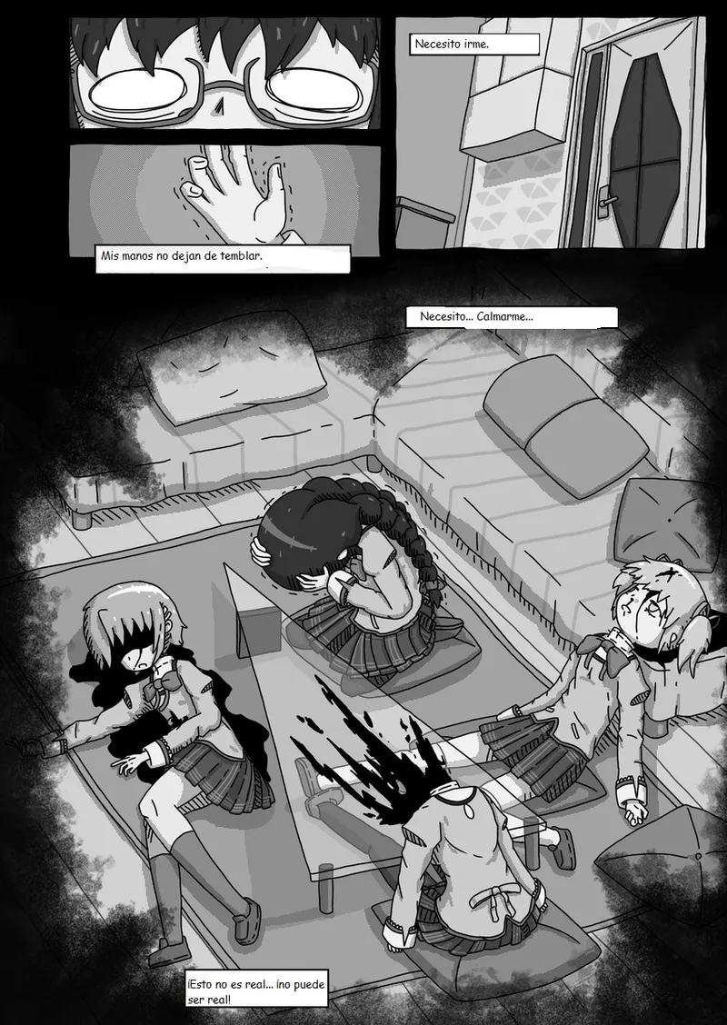 Mahou Shoujo Madoka★Magica - Coffee God and Cigarettes (Doujinshi) パンク / Punk (Traduccion:CristoferDeLosAndes) image number 16