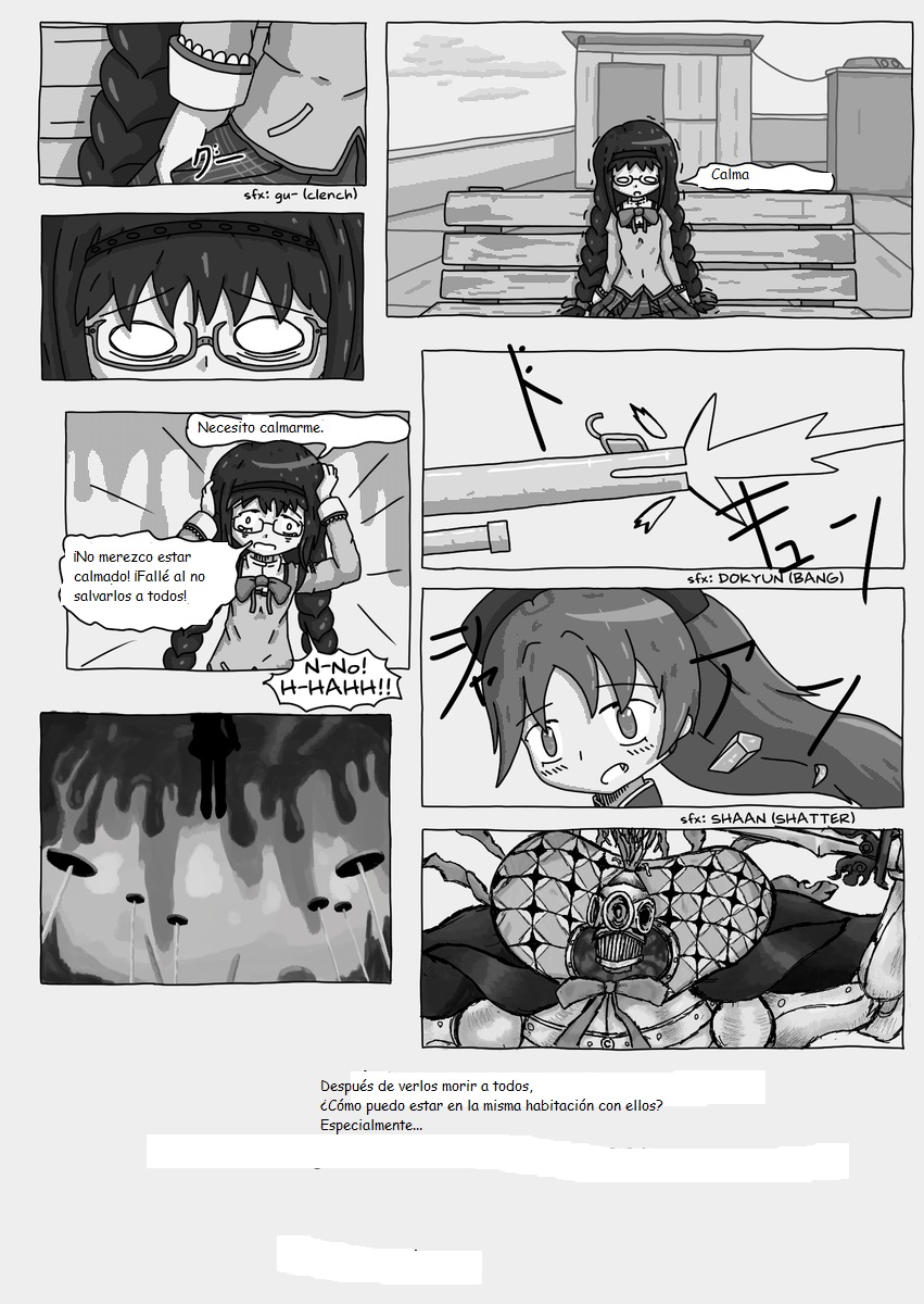 Mahou Shoujo Madoka★Magica - Coffee God and Cigarettes (Doujinshi) パンク / Punk (Traduccion:CristoferDeLosAndes) image number 20