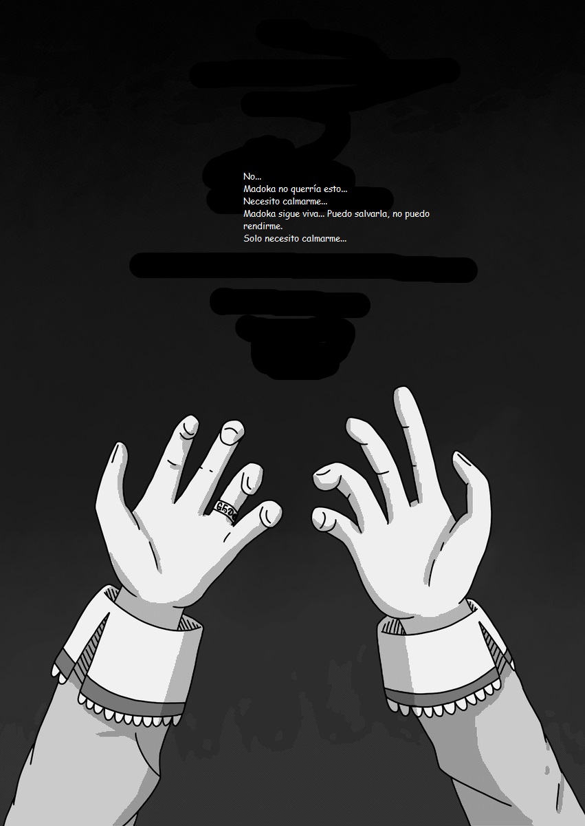 Mahou Shoujo Madoka★Magica - Coffee God and Cigarettes (Doujinshi) パンク / Punk (Traduccion:CristoferDeLosAndes) image number 25