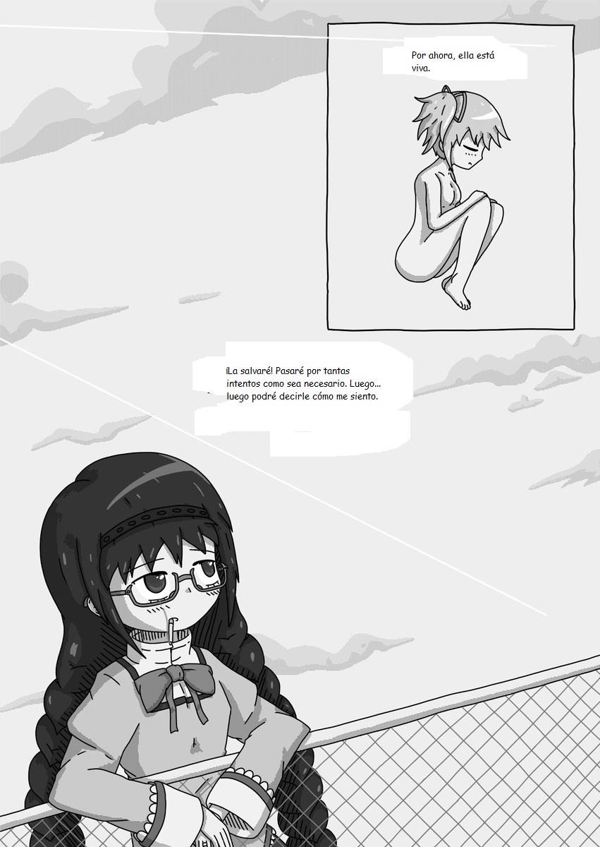 Mahou Shoujo Madoka★Magica - Coffee God and Cigarettes (Doujinshi) パンク / Punk (Traduccion:CristoferDeLosAndes) image number 27