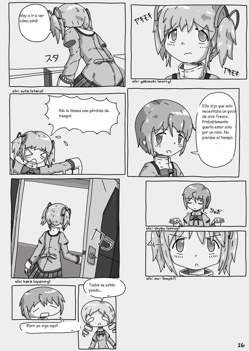 Mahou Shoujo Madoka★Magica - Coffee God and Cigarettes (Doujinshi) パンク / Punk (Traduccion:CristoferDeLosAndes) image number 28