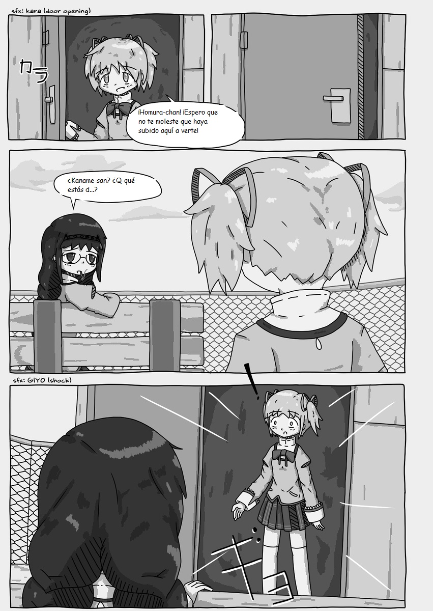 Mahou Shoujo Madoka★Magica - Coffee God and Cigarettes (Doujinshi) パンク / Punk (Traduccion:CristoferDeLosAndes) image number 37