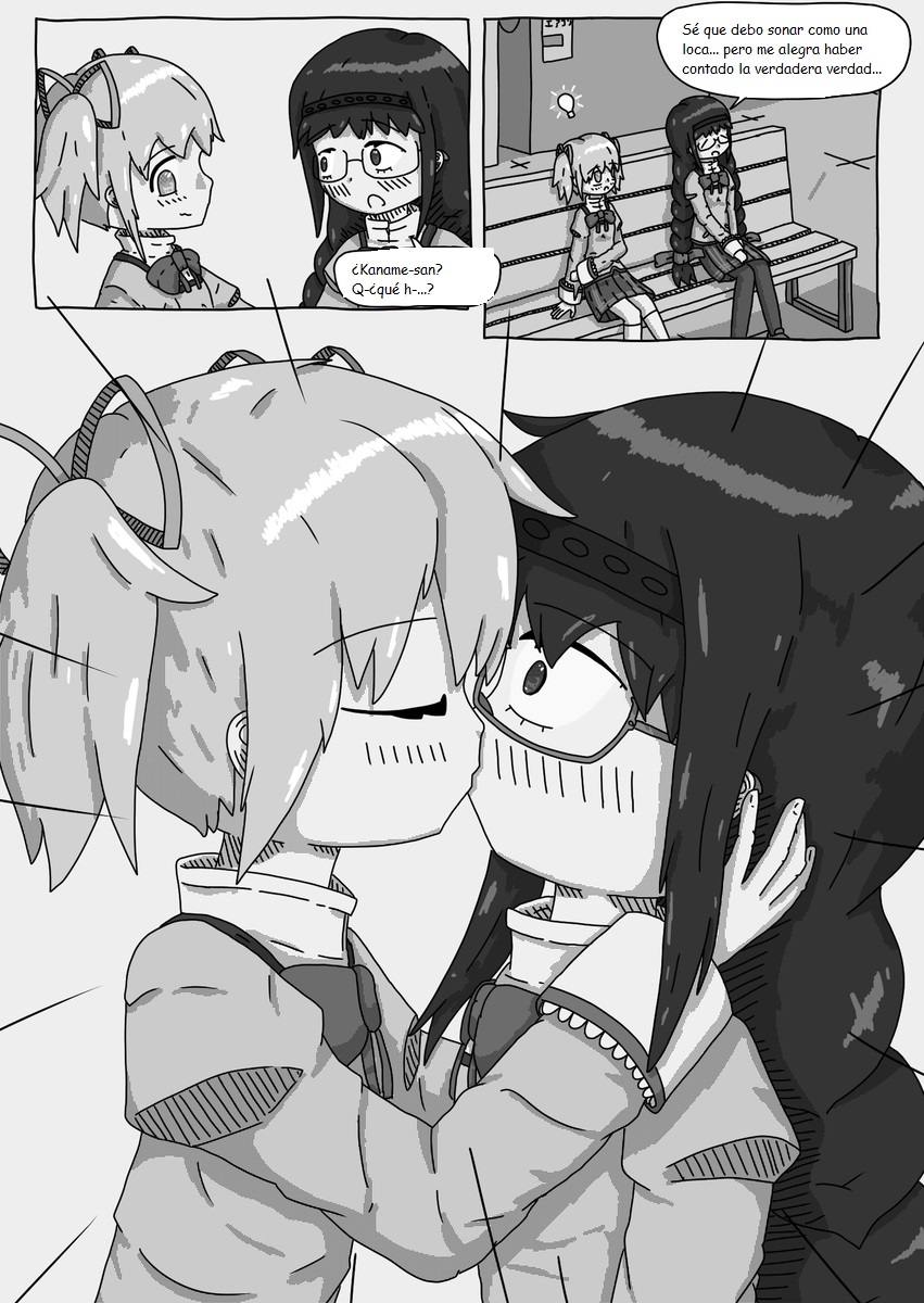 Mahou Shoujo Madoka★Magica - Coffee God and Cigarettes (Doujinshi) パンク / Punk (Traduccion:CristoferDeLosAndes) image number 40