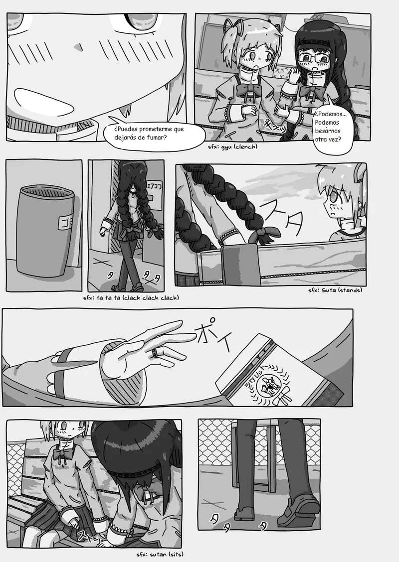 Mahou Shoujo Madoka★Magica - Coffee God and Cigarettes (Doujinshi) パンク / Punk (Traduccion:CristoferDeLosAndes) image number 45