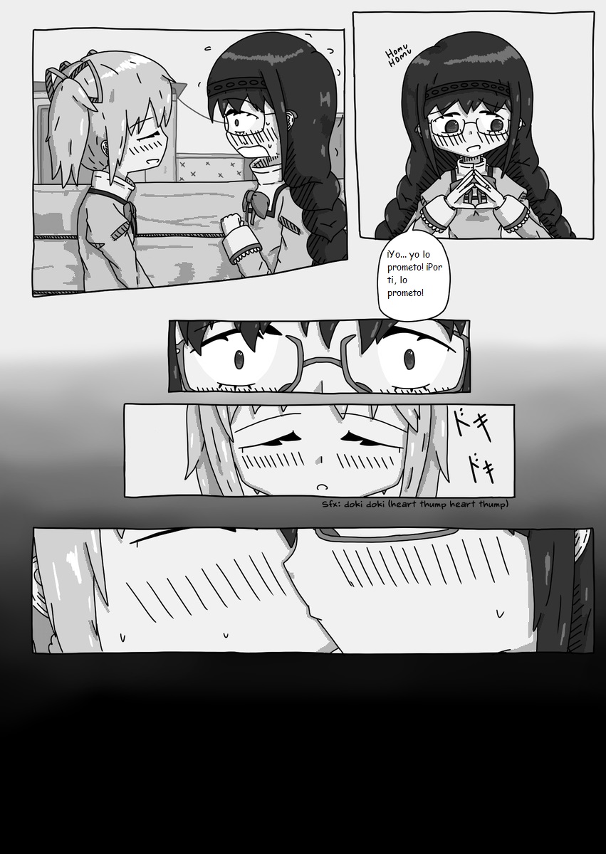 Mahou Shoujo Madoka★Magica - Coffee God and Cigarettes (Doujinshi) パンク / Punk (Traduccion:CristoferDeLosAndes) image number 46