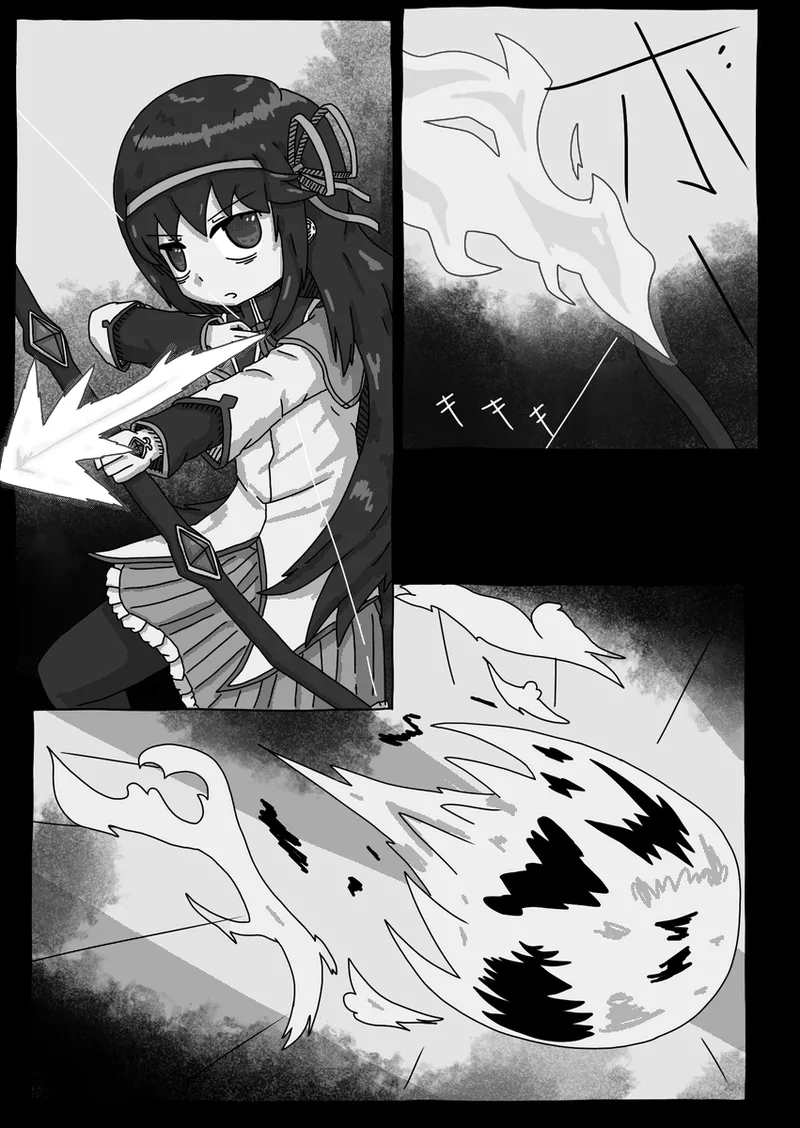 Mahou Shoujo Madoka★Magica - Coffee God and Cigarettes (Doujinshi) パンク / Punk (Traduccion:CristoferDeLosAndes) image number 53