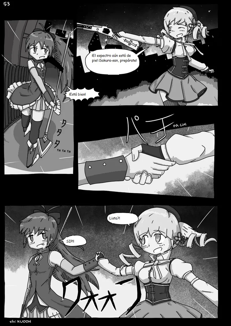 Mahou Shoujo Madoka★Magica - Coffee God and Cigarettes (Doujinshi) パンク / Punk (Traduccion:CristoferDeLosAndes) image number 55