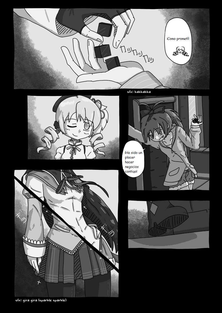 Mahou Shoujo Madoka★Magica - Coffee God and Cigarettes (Doujinshi) パンク / Punk (Traduccion:CristoferDeLosAndes) image number 58