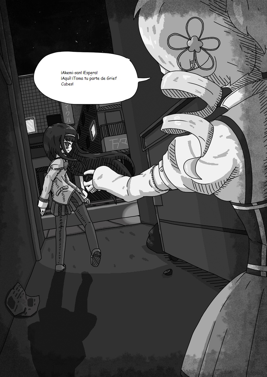 Mahou Shoujo Madoka★Magica - Coffee God and Cigarettes (Doujinshi) パンク / Punk (Traduccion:CristoferDeLosAndes) image number 59