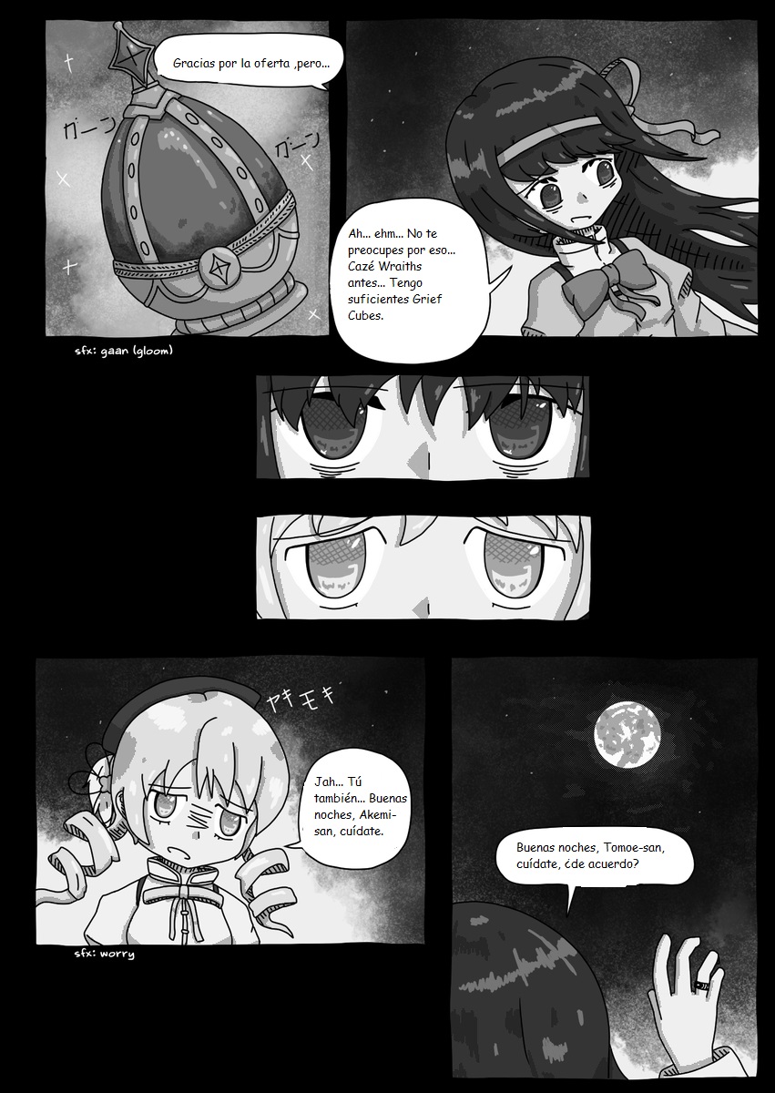 Mahou Shoujo Madoka★Magica - Coffee God and Cigarettes (Doujinshi) パンク / Punk (Traduccion:CristoferDeLosAndes) image number 60