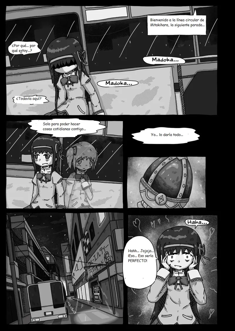 Mahou Shoujo Madoka★Magica - Coffee God and Cigarettes (Doujinshi) パンク / Punk (Traduccion:CristoferDeLosAndes) image number 63
