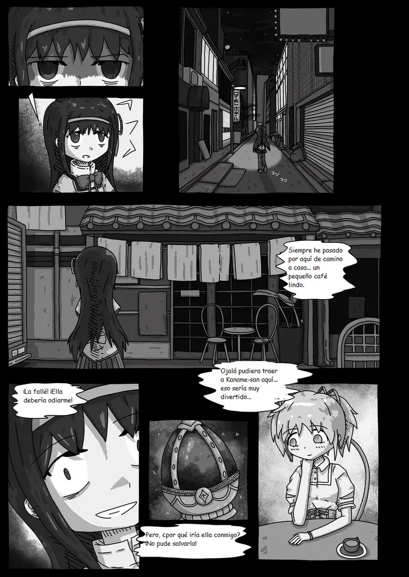 Mahou Shoujo Madoka★Magica - Coffee God and Cigarettes (Doujinshi) パンク / Punk (Traduccion:CristoferDeLosAndes) image number 65