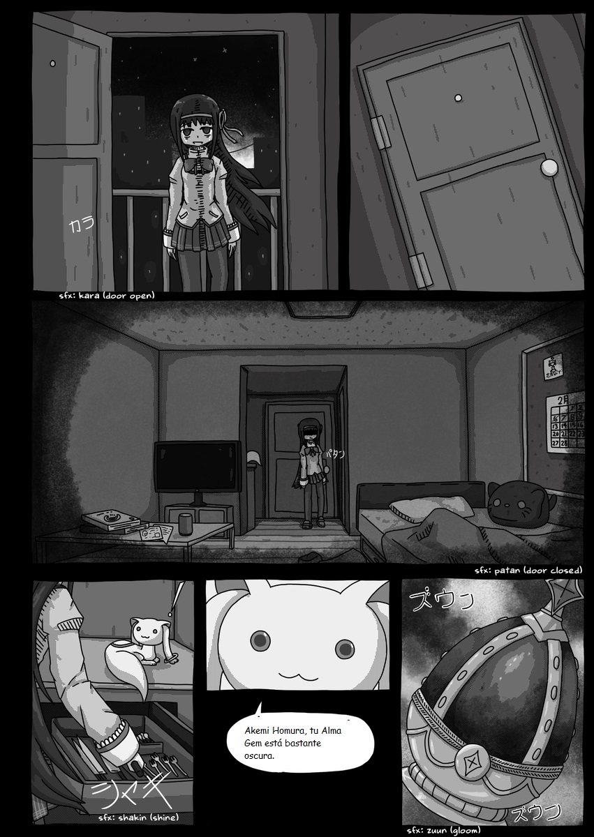 Mahou Shoujo Madoka★Magica - Coffee God and Cigarettes (Doujinshi) パンク / Punk (Traduccion:CristoferDeLosAndes) image number 68