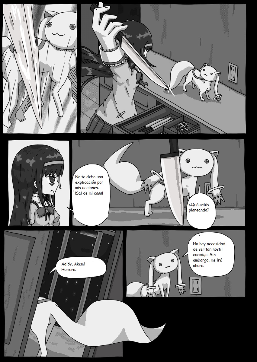 Mahou Shoujo Madoka★Magica - Coffee God and Cigarettes (Doujinshi) パンク / Punk (Traduccion:CristoferDeLosAndes) image number 69