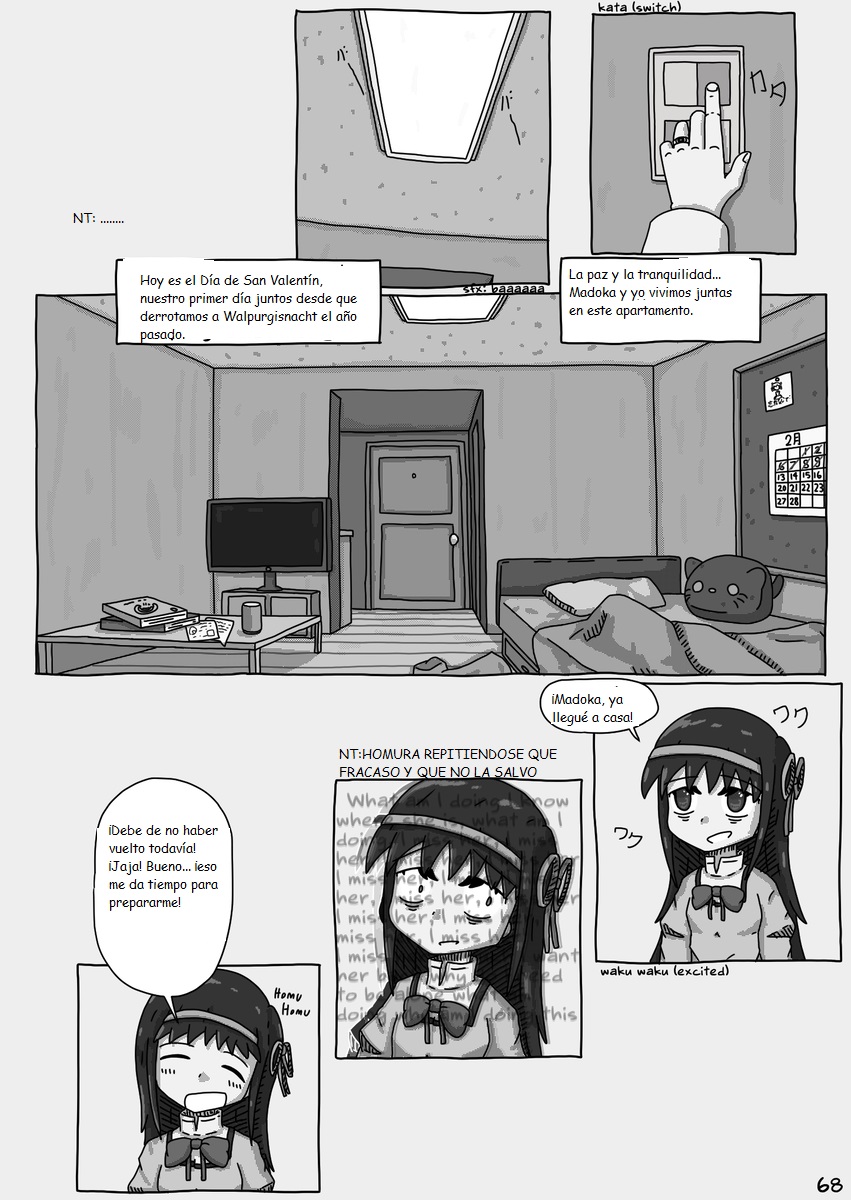 Mahou Shoujo Madoka★Magica - Coffee God and Cigarettes (Doujinshi) パンク / Punk (Traduccion:CristoferDeLosAndes) image number 70