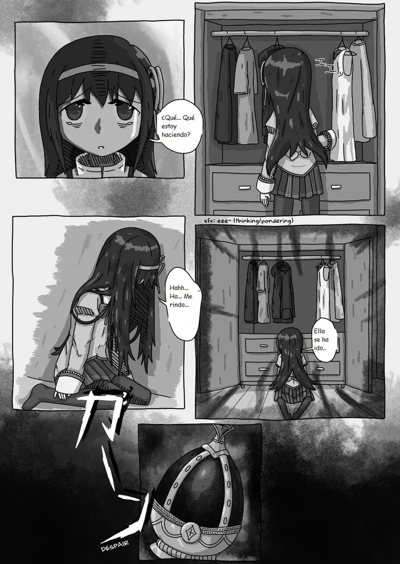 Mahou Shoujo Madoka★Magica - Coffee God and Cigarettes (Doujinshi) パンク / Punk (Traduccion:CristoferDeLosAndes) image number 71