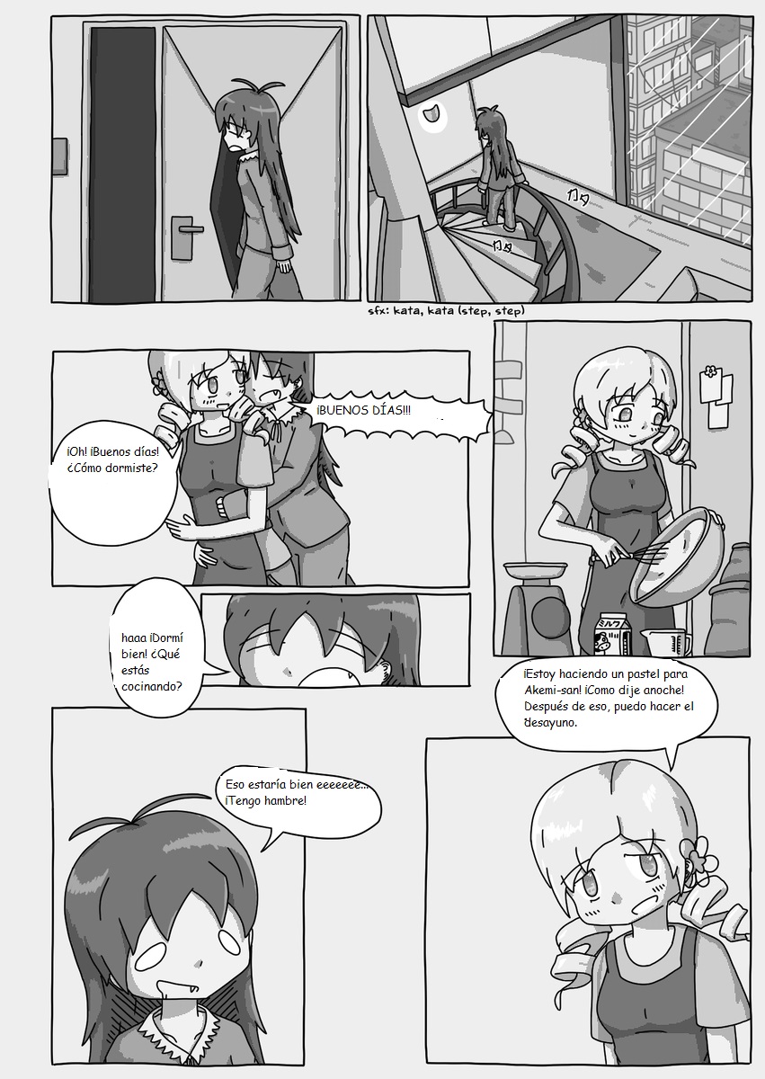 Mahou Shoujo Madoka★Magica - Coffee God and Cigarettes (Doujinshi) パンク / Punk (Traduccion:CristoferDeLosAndes) image number 81