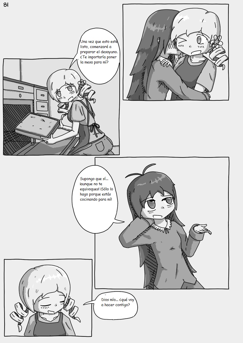 Mahou Shoujo Madoka★Magica - Coffee God and Cigarettes (Doujinshi) パンク / Punk (Traduccion:CristoferDeLosAndes) image number 82