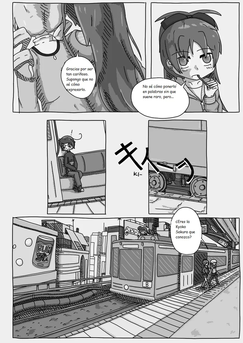 Mahou Shoujo Madoka★Magica - Coffee God and Cigarettes (Doujinshi) パンク / Punk (Traduccion:CristoferDeLosAndes) image number 93