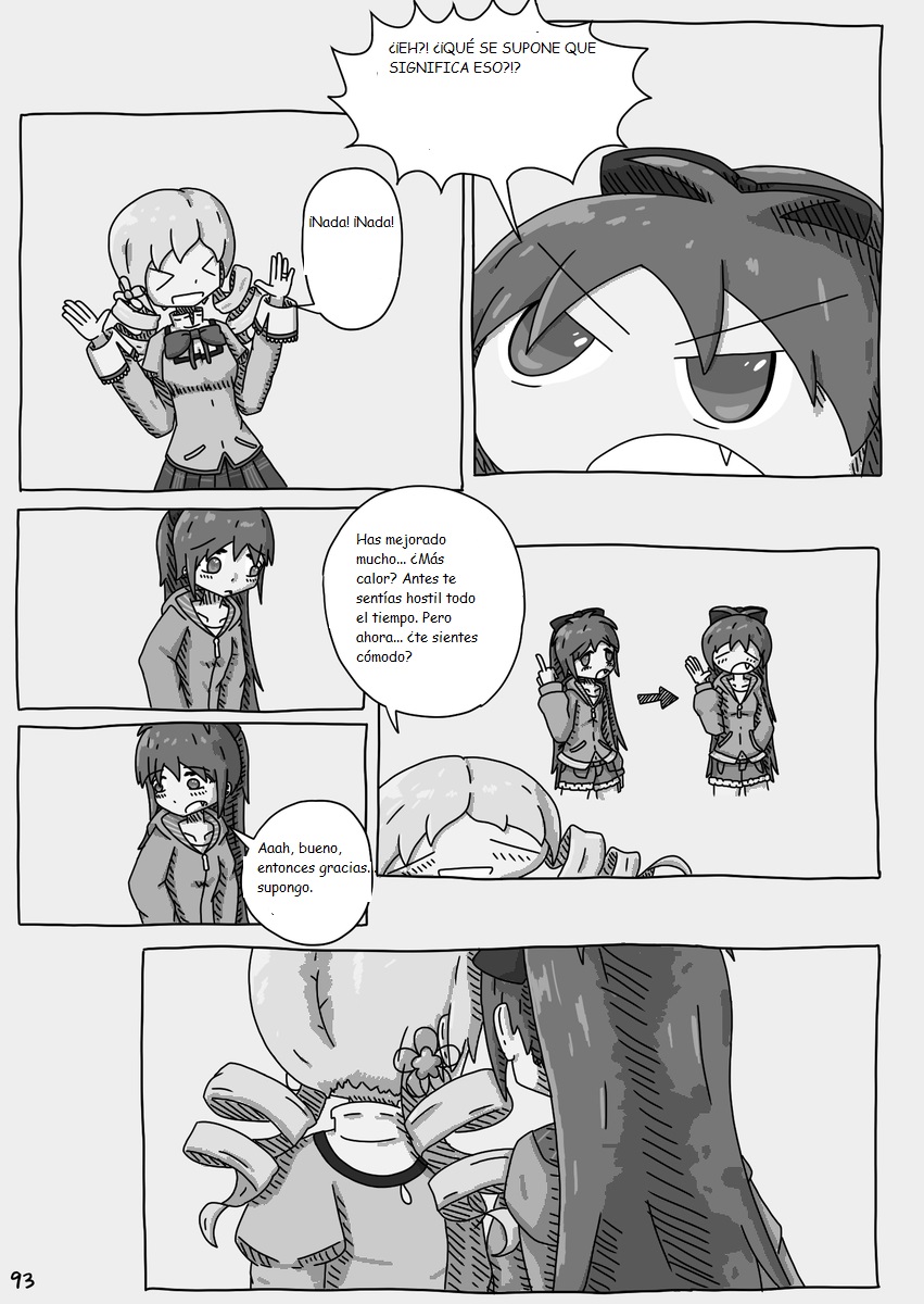 Mahou Shoujo Madoka★Magica - Coffee God and Cigarettes (Doujinshi) パンク / Punk (Traduccion:CristoferDeLosAndes) image number 94
