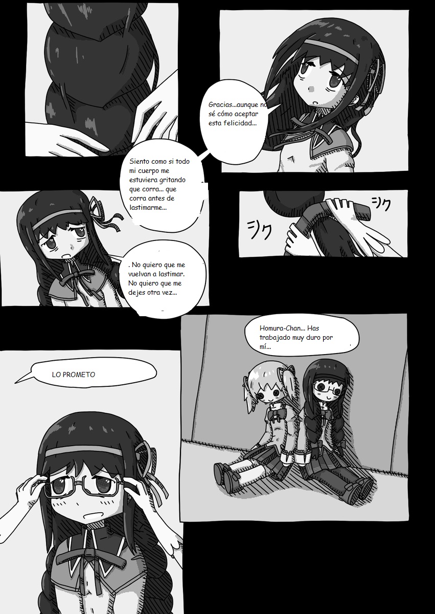 Mahou Shoujo Madoka★Magica - Coffee God and Cigarettes (Doujinshi) パンク / Punk (Traduccion:CristoferDeLosAndes) image number 96