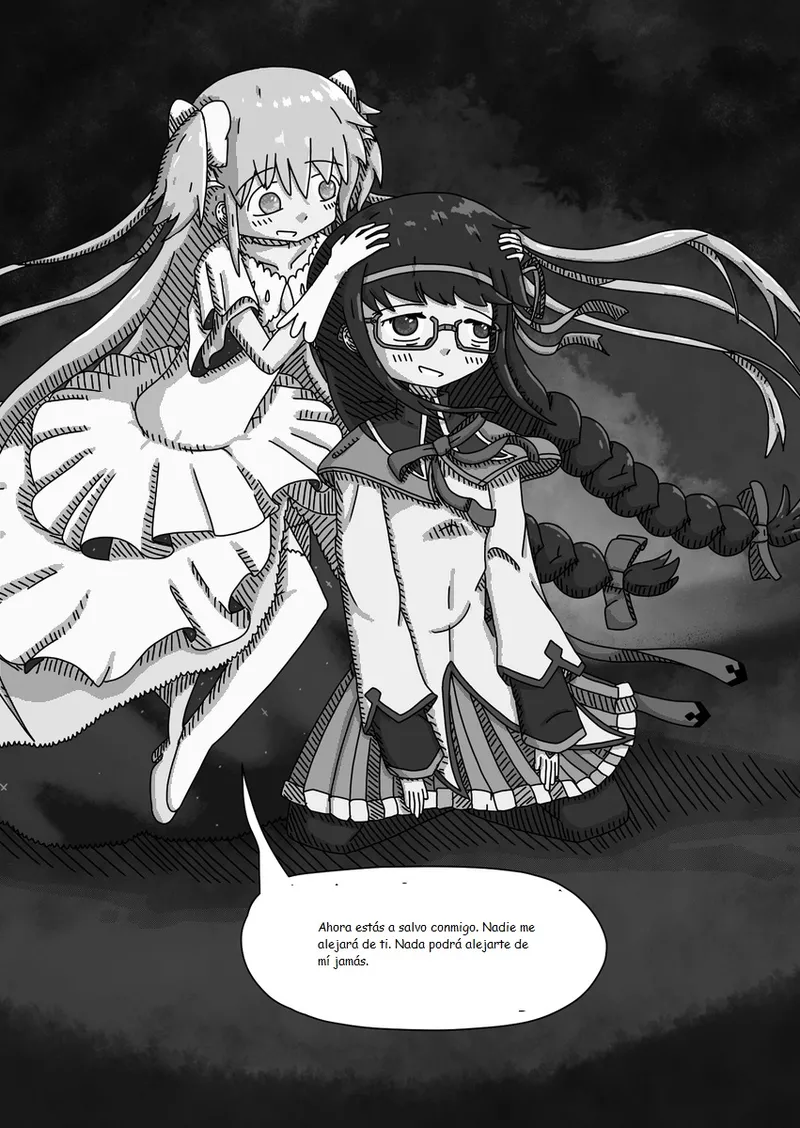 Mahou Shoujo Madoka★Magica - Coffee God and Cigarettes (Doujinshi) パンク / Punk (Traduccion:CristoferDeLosAndes) image number 97