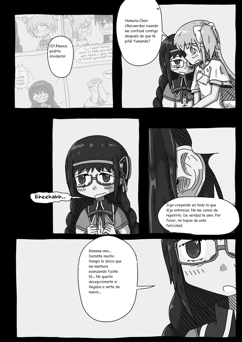 Mahou Shoujo Madoka★Magica - Coffee God and Cigarettes (Doujinshi) パンク / Punk (Traduccion:CristoferDeLosAndes) image number 99