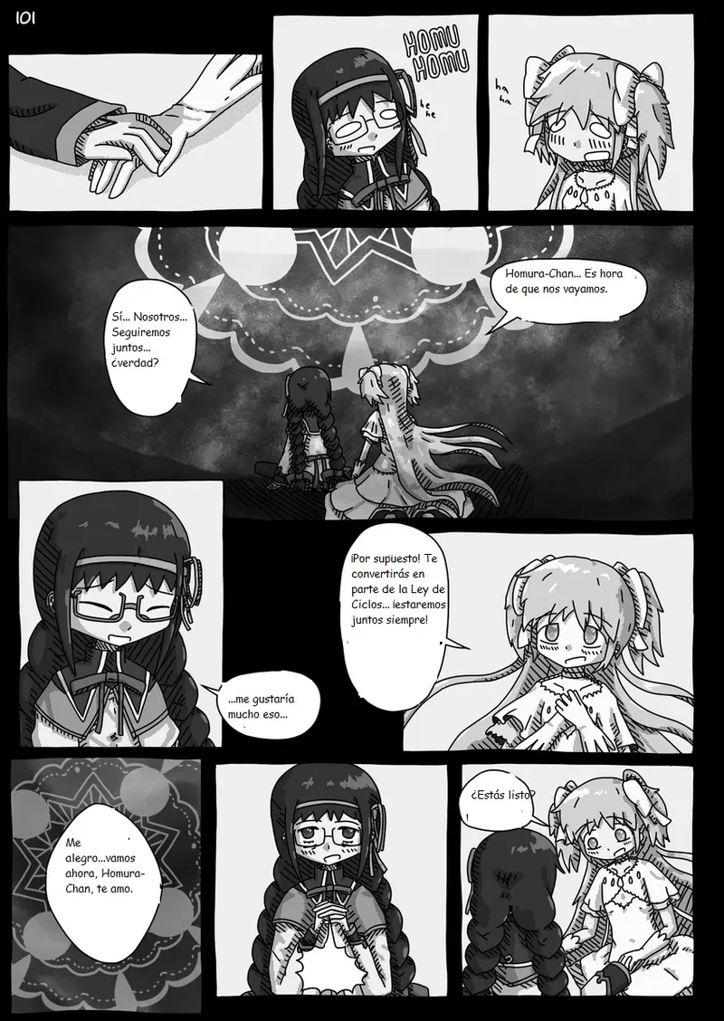 Mahou Shoujo Madoka★Magica - Coffee God and Cigarettes (Doujinshi) パンク / Punk (Traduccion:CristoferDeLosAndes) image number 102