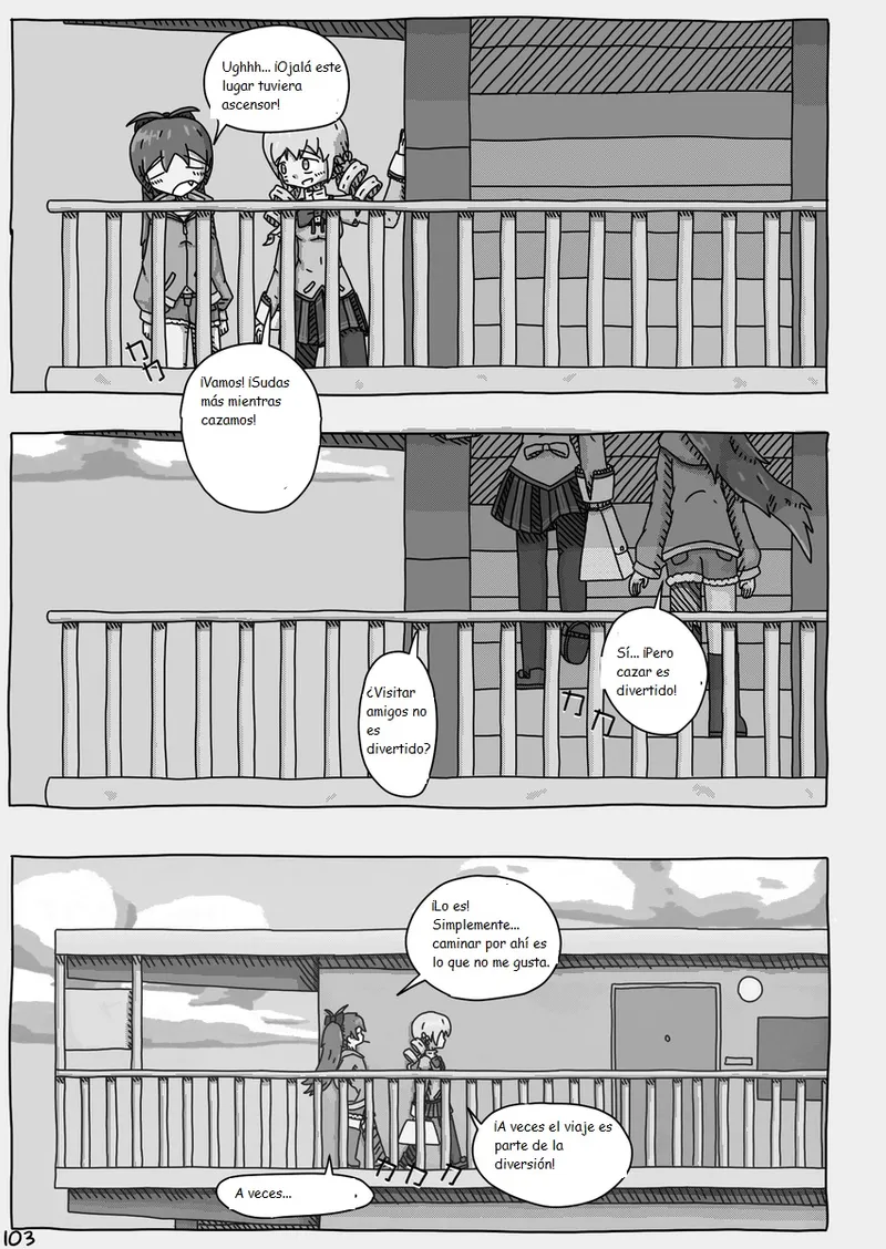 Mahou Shoujo Madoka★Magica - Coffee God and Cigarettes (Doujinshi) パンク / Punk (Traduccion:CristoferDeLosAndes) image number 104