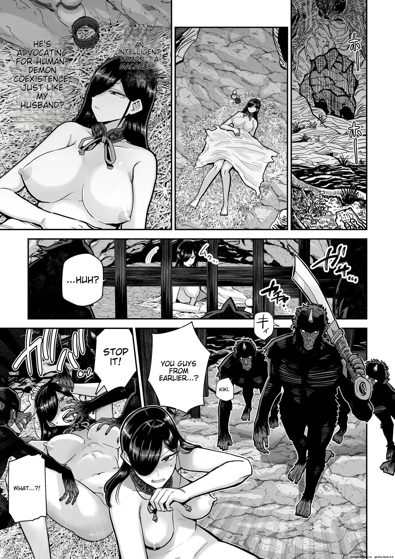 [MAFIC (Choukutetsushitsugan)] Saruyome Kyousei Iruikonintan [Digital] [English] imagen número 36