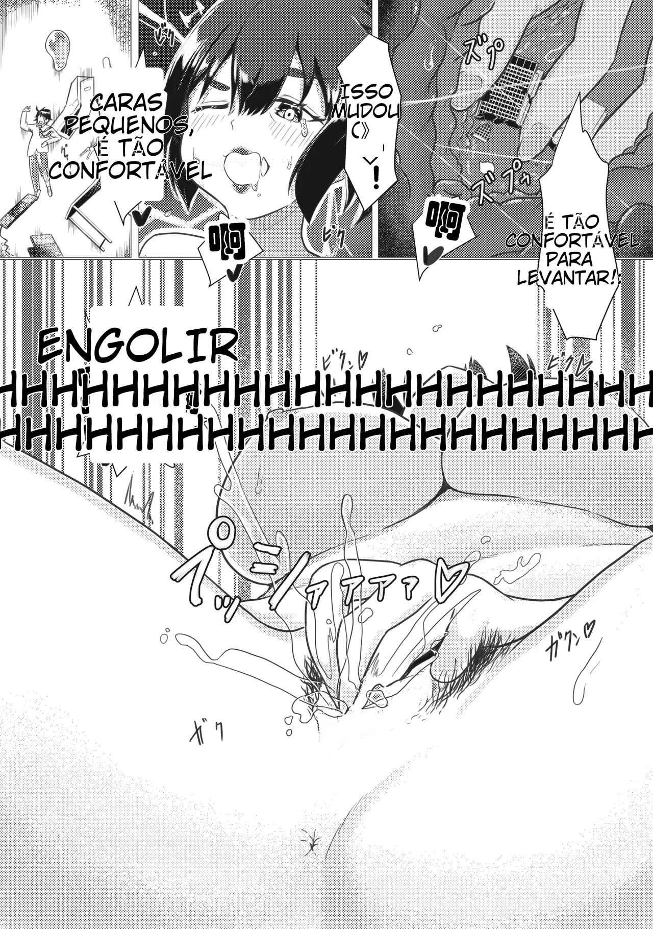 Tuxedo Cat  Dekkai Oba-san no Ecchi na Manga  Portugues изображение № 9