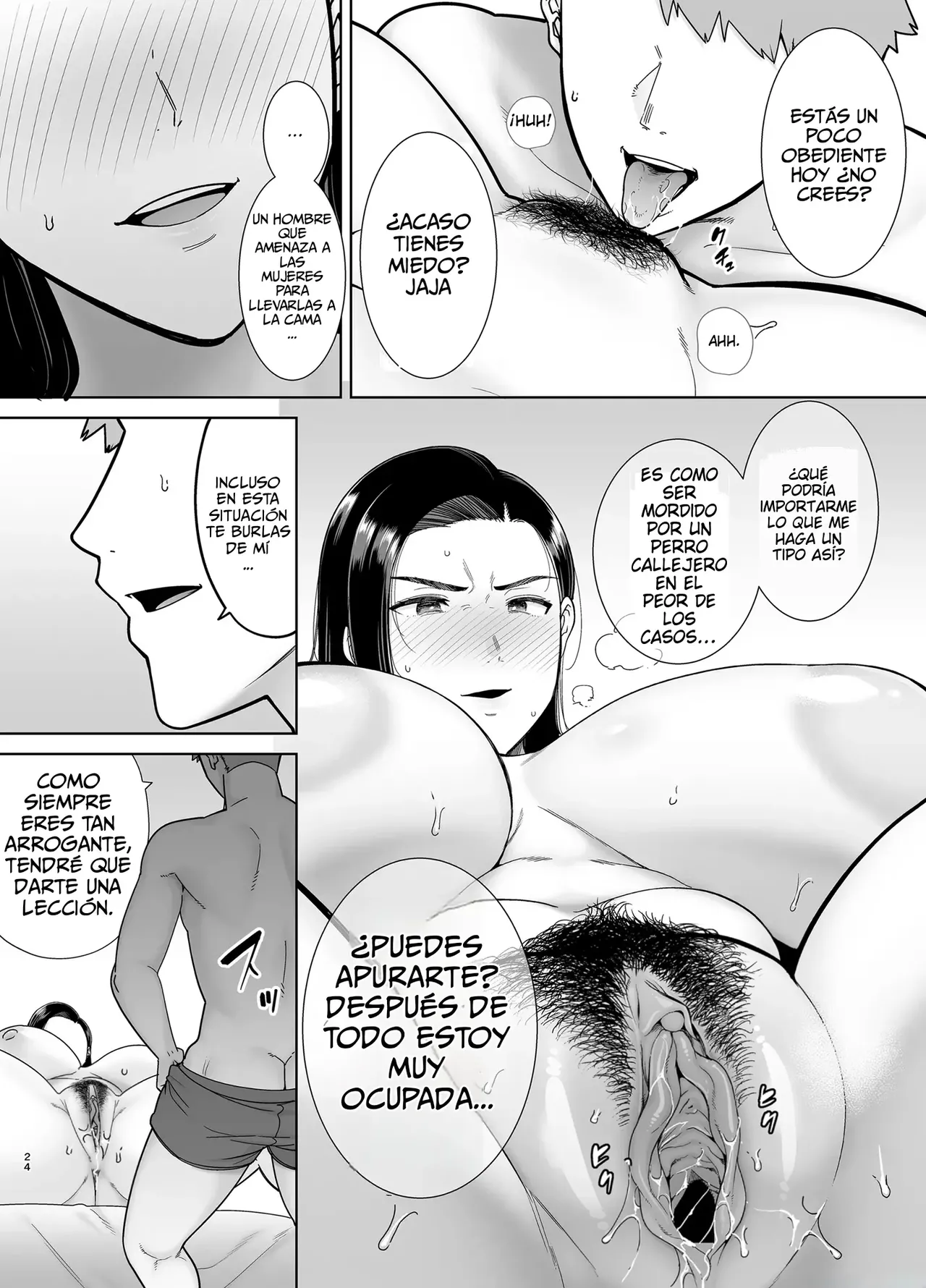 ¡La jefa abusiva y el empleado sumiso! (Sin censura) numero di immagine  23