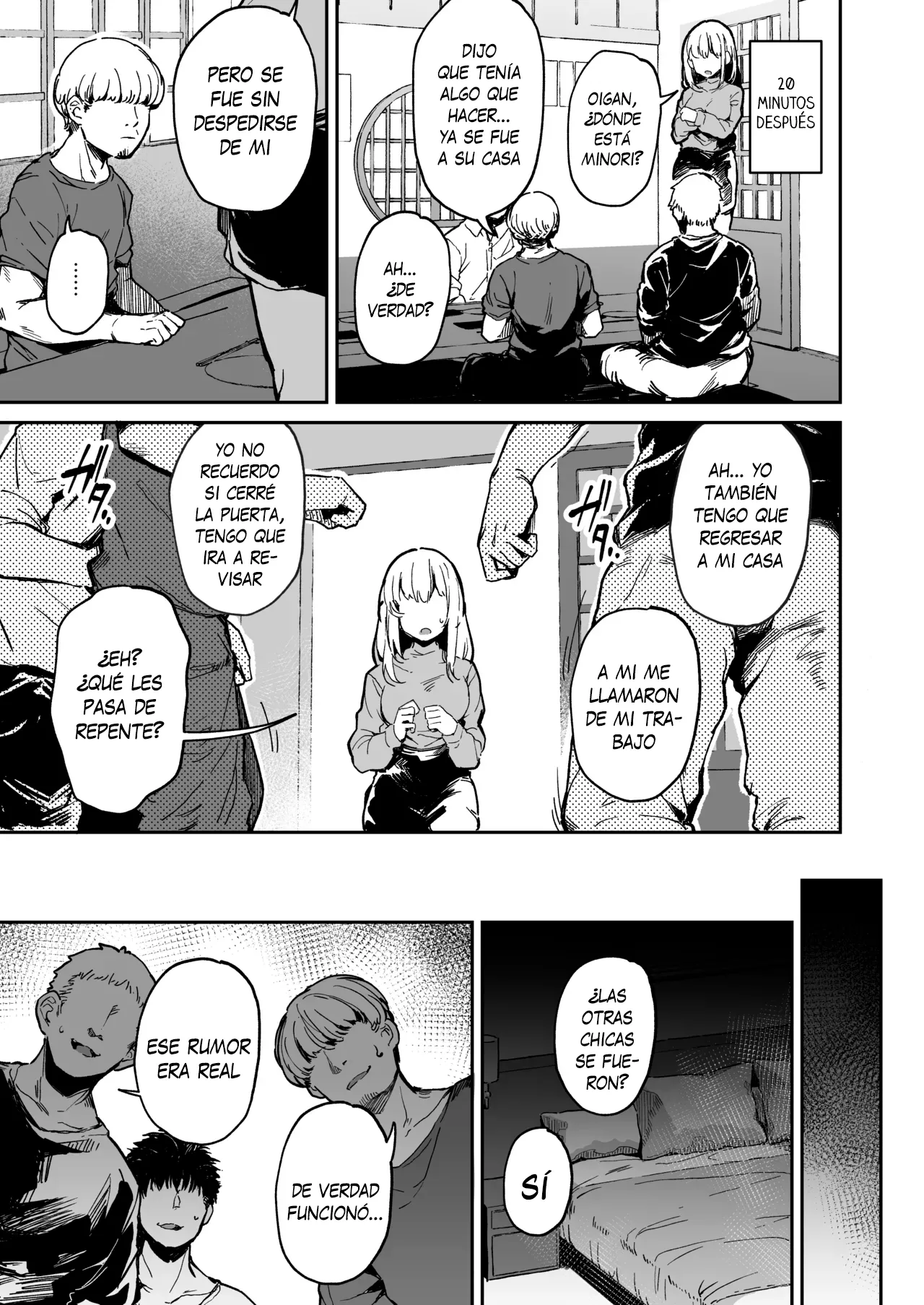 [Hitoi] Minori-san Suikan Manga | Minori-san fue emborrachada y violada [Español] [Traducciones necesarias] изображение № 2