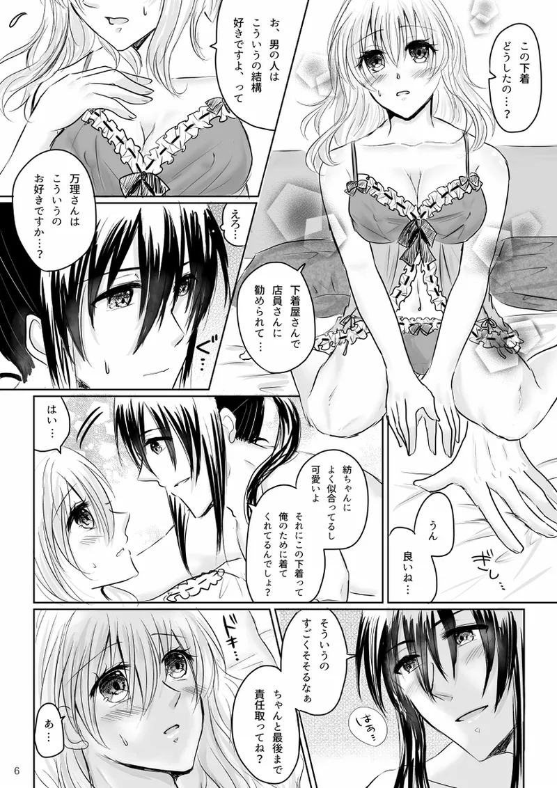 [Chiroru]Lingerie Angel (idolish 7 ) imagen número 5