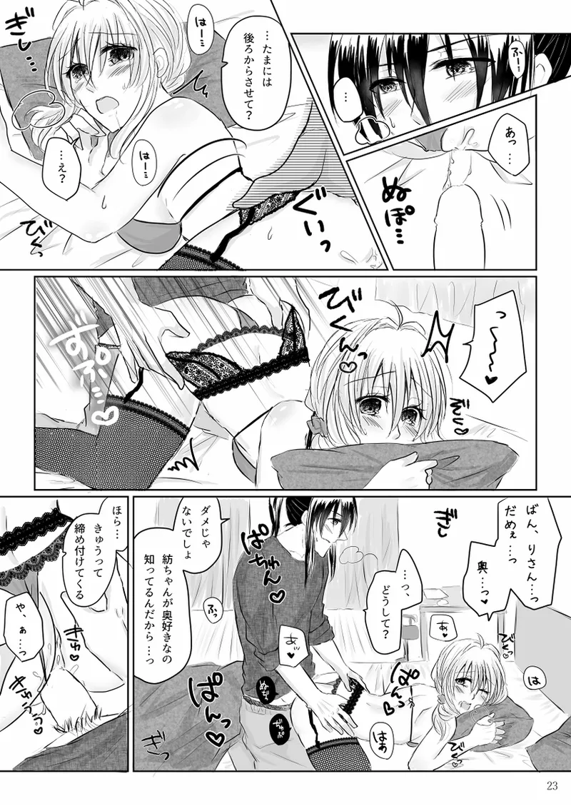 [Chiroru]Lingerie Angel (idolish 7 ) imagen número 22