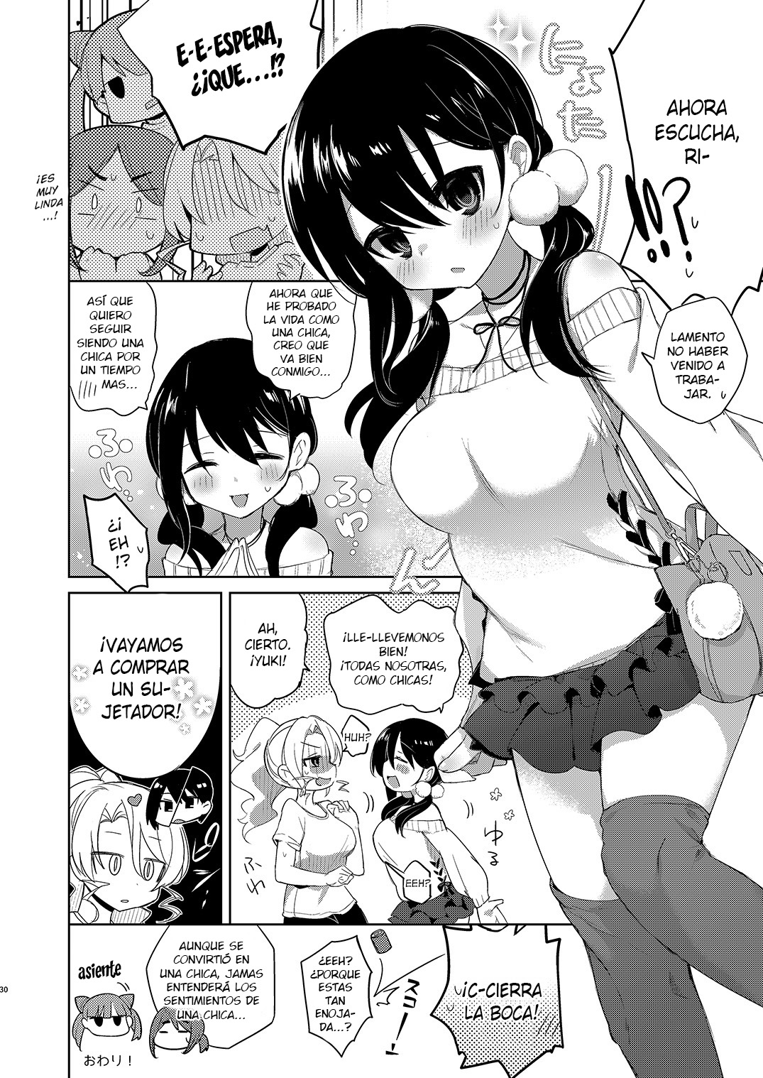 [Chuusei Mafuman (Kurimoti Tiduru)] Beit Gaeri no TSkko ga Chikan ni Nerawarechau Hon[Digital][Spanish][elmoedela8] numero di immagine  30