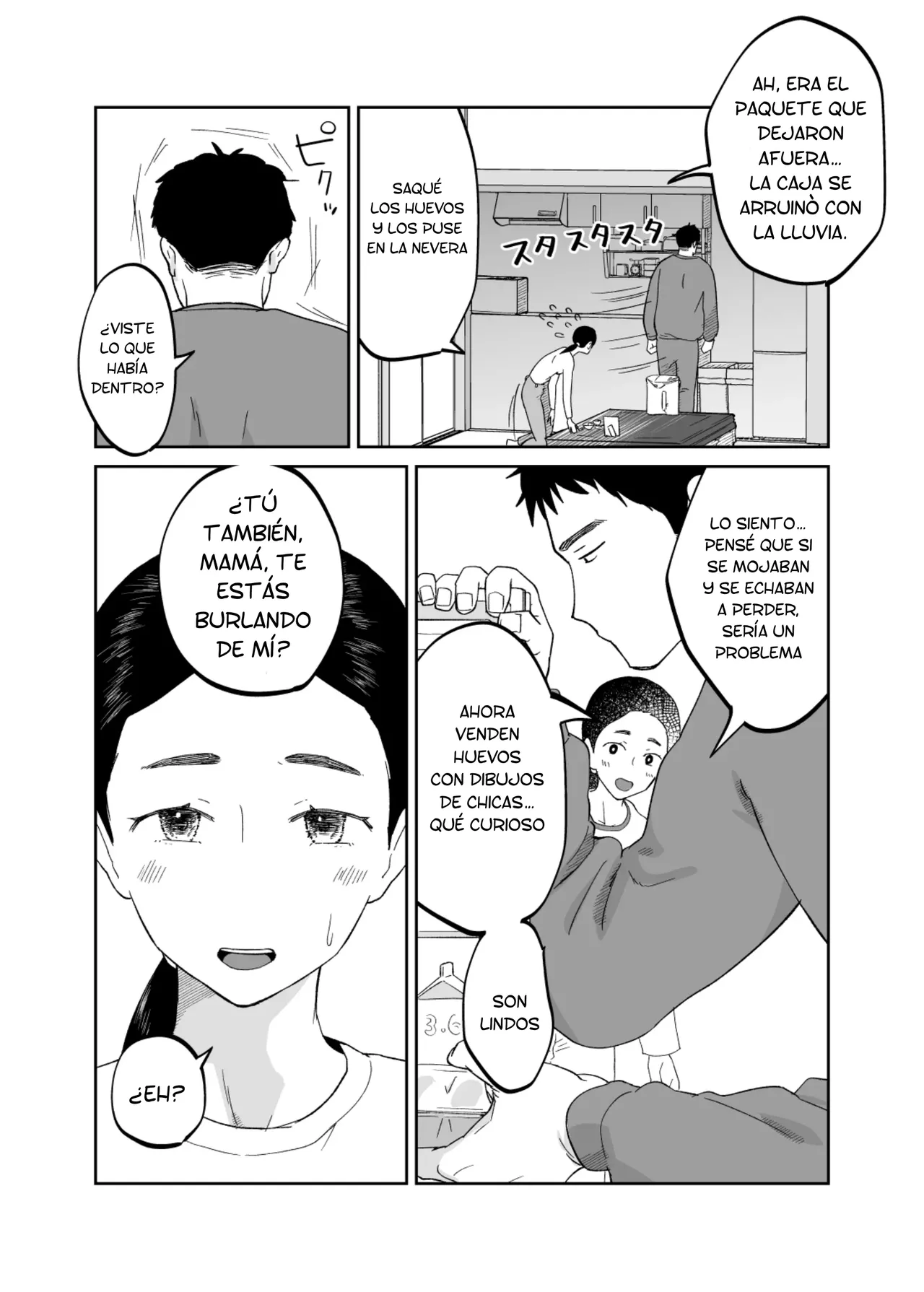 [Karashina En] 43-sai, Osanahaha | 43 Años, Madre joven [Spanish] [PlipPlop] image number 14