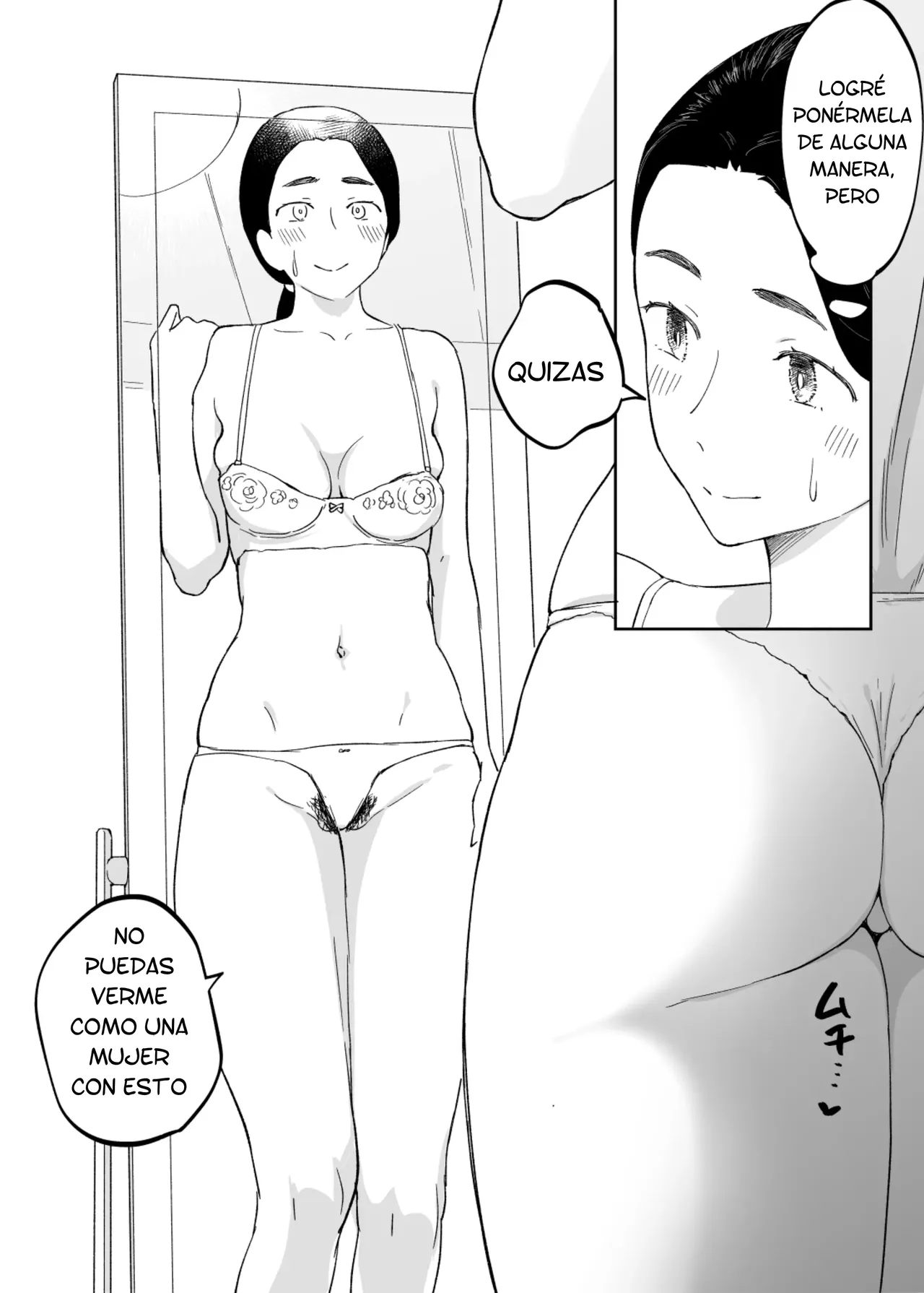 [Karashina En] 43-sai, Osanahaha | 43 Años, Madre joven [Spanish] [PlipPlop] image number 21