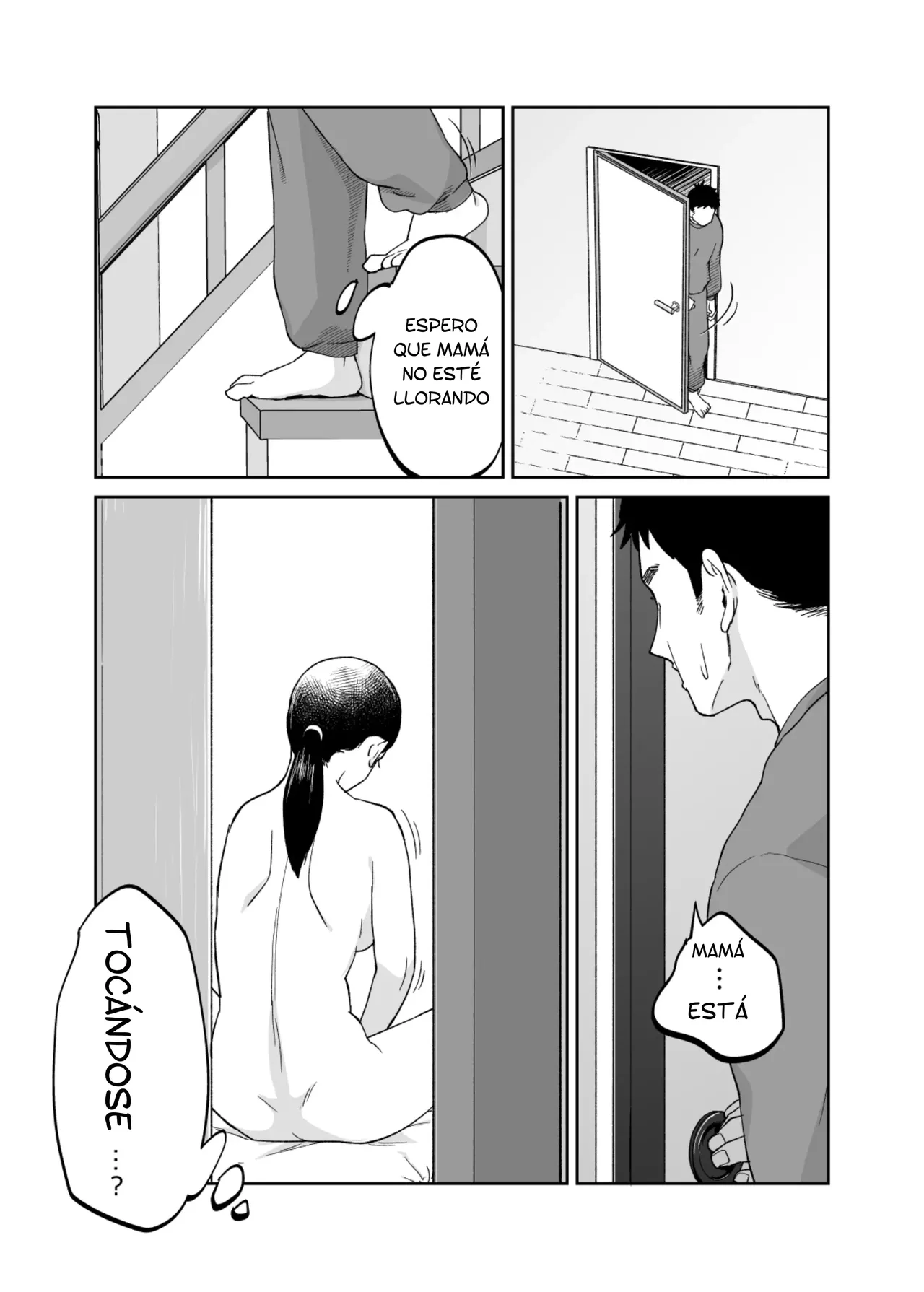 [Karashina En] 43-sai, Osanahaha | 43 Años, Madre joven [Spanish] [PlipPlop] image number 22