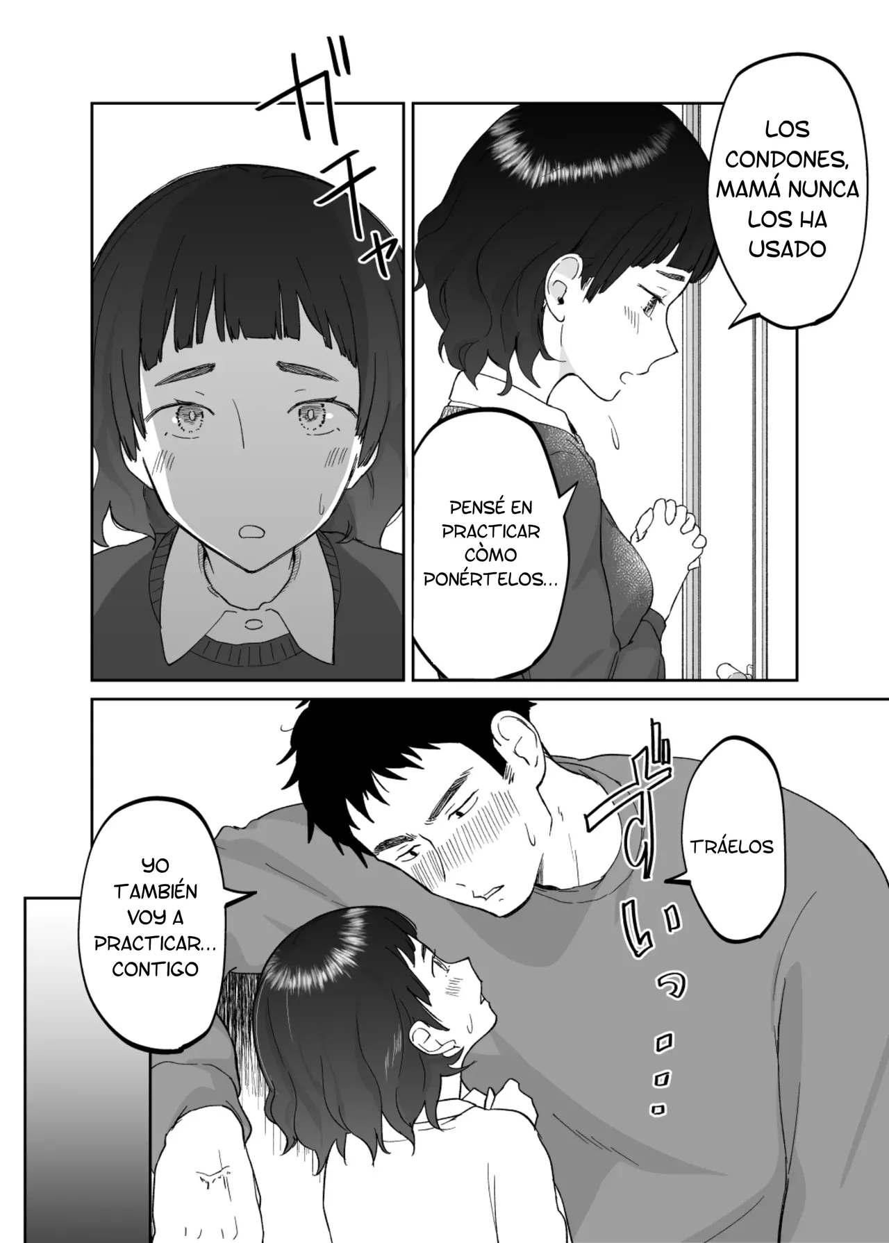 [Karashina En] 43-sai, Osanahaha | 43 Años, Madre joven [Spanish] [PlipPlop] image number 30